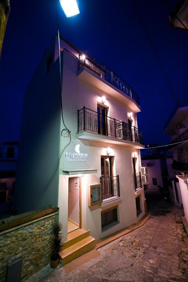 Eumorphia Studios & Apartments İskados Dış mekan fotoğraf